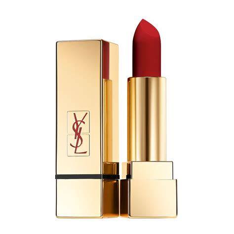 yves saint laurent lipstick on lips